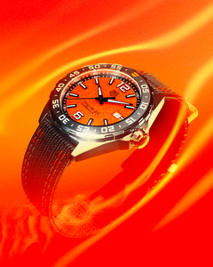 tag heuer formula 1 orange face