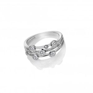 Hot Diamonds Tender Statement White Topaz Ring