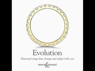 18ct Gold 3.1mm Evolution Ladies 1.50ct Diamond Eternity Ring 