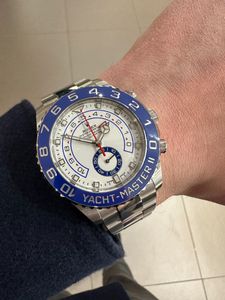 Rolex Yacht-Master II 116680 White Dial Watch