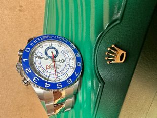 Rolex Yacht-Master II 116680 White Dial Watch