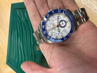 Rolex Yacht-Master II 116680 White Dial Watch
