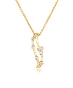 Preview image of 18CT GOLD DIAMOND .13 BUBBLE PENDANT