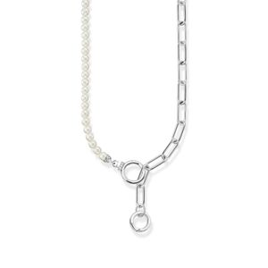 Preview image of Thomas Sabo Freshwater Pearl Silver Link Necklace