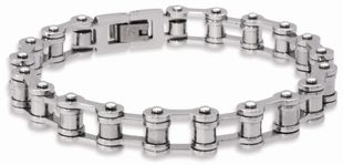 Preview image of Unique Steel Multi Bar Link Bracelet