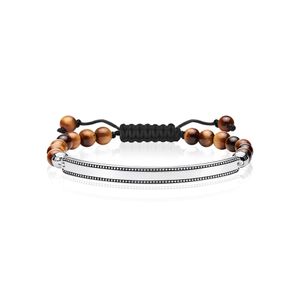 Preview image of Thomas Sabo Tigers Eye Beaded ID Bracelet