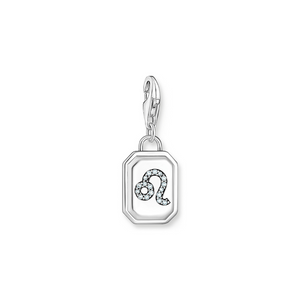 Thomas Sabo Zirconia Leo Zodiac Sign Silver Charm 