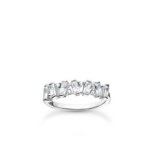 Preview image of Thomas Sabo Sterling Silver Baguette Cut Scatter Ring
