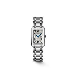 Preview image of Longines DolceVita Steel Silver Flinqué & Blue Quartz Bracelet Watch