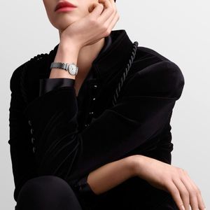 Preview image of La Grande Classique de Longines 24mm Steel Mother of Pearl Diamond Quartz Bracelet Watch