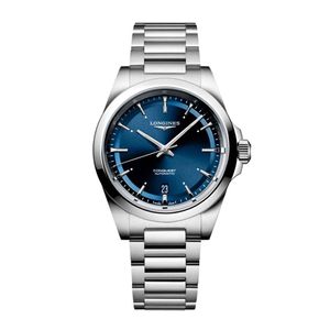 Preview image of Longines Conquest 38mm Blue Steel Automatic Bracelet Watch