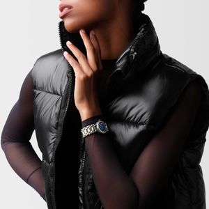 Preview image of Longines PrimaLuna 30mm Steel Blue Mother of Pearl Diamond Quartz Bracelet Watch