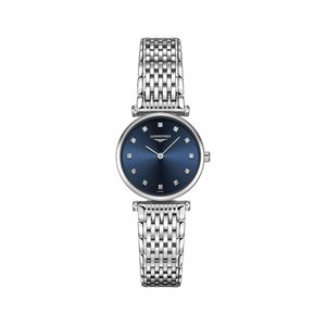 Preview image of La Grande Classique De Longines 24mm Blue Diamond Set Steel Quartz Bracelet watch