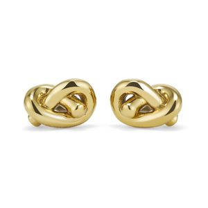 Preview image of Olivia Burton Lover's Knot Gold Plated Stud Earrings