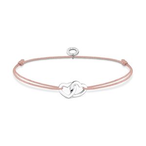 Preview image of Thomas Sabo Intertwined Hearts Adjustable Chord Bracelet