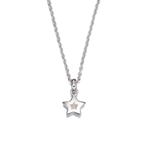 Preview image of Little Star Kirsty Diamond Star Necklace