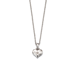 Preview image of Little Star Bella Diamond Heart Necklace