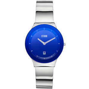 Preview image of Storm Lucki 30mm Lazer Blue Steel Quartz Bracelet Watch