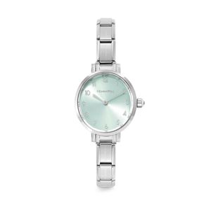 Preview image of Nominations Composable Paris Oval 2.6mm Sage Green Steel Quartz Watch 