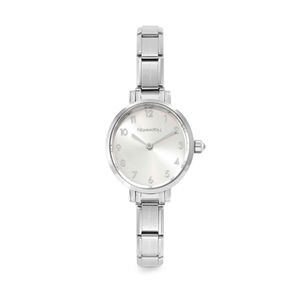 Preview image of Nominations Composable Paris Oval 2.6mm Silver Steel Quartz Watch 