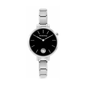 Preview image of Nominations Composable Paris 31mm Black Zirconia Steel Quartz Watch 