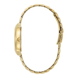 Olivia Burton Art Deco Midi Emerald Green and Gold Bracelet Watch 