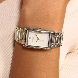 Preview image of Olivia Burton Grove 23mm White Dial Two Tone Bracelet Watch