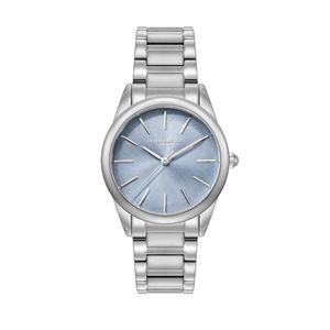 Preview image of Olivia Burton Glowful 34mm Sky Blue & Silver Bracelet Watch