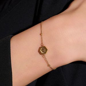Preview image of Olivia Burton Minima Bee Gold Bracelet