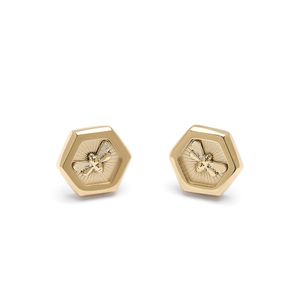 Preview image of Olivia Burton Minima Bee Gold Stud Earrings