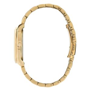 Olivia Burton Celestial Starlight 36mm Gold Tone Bracelet Watch 