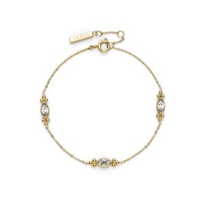 Preview image of Olivia Burton Classic Dainty Gold Plated Bracelet