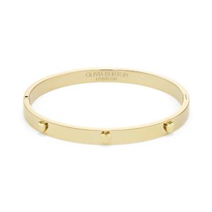Preview image of Olivia Burton Mini Heart Gold Plated Bangle