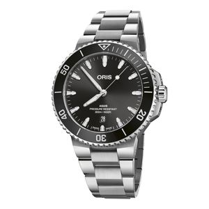 Preview image of Oris Aquis Date 43.50mm Black Dial Automatic Bracelet Watch