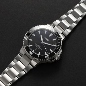 Oris Aquis Date 43.50mm Black Dial Automatic Bracelet Watch