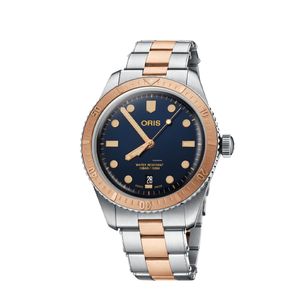 Preview image of Oris Divers Sixty-Five 40mm Steel Bi-Colour Blue Dial Automatic Bracelet Watch