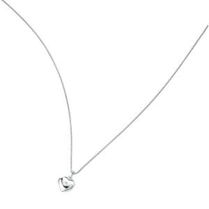 Preview image of D for Diamond Heart Silver Locket