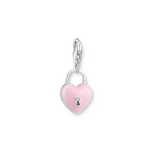 Preview image of Thomas Sabo Pink Padlock Silver Charm 