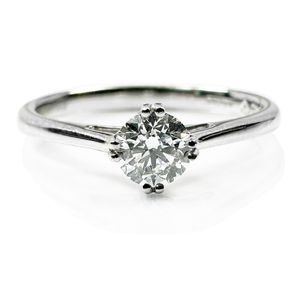 Preview image of Platinum 0.30ct Round Brilliant Cut Honolulu Diamond Solitaire