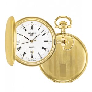 Preview image of Tissot Savonnette 48.5mm Yellow Gold Plated Quartz Pocket Watch
