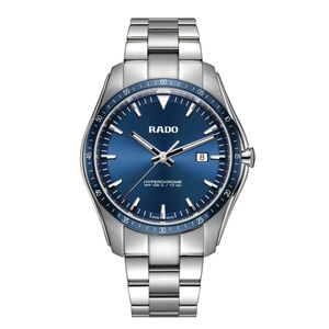 Preview image of Rado Hyperchrome 44.9mm Steel Blue Quartz Bracelet Watch