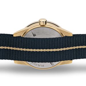 Rado Captain Cook 42mm Bronze Blue Automatic Nato Strap Watch