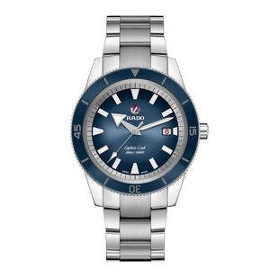 Preview image of Rado Captain Cook 42mm Steel Blue Automatic Bracelet Watch
