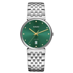 Preview image of Rado Florence 38mm Steel Green Diamond Dot Quartz Bracelet Watch