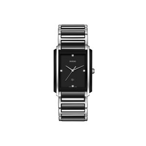 Preview image of Rado Integral 31mm Black Ceramic & Steel Diamond Quartz Bracelet Watch