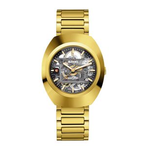 Preview image of Rado Diastar Skeleton 38mm Original Gold Automatic Ladies Watch