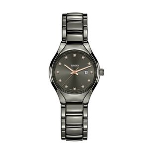 Preview image of Rado True 30mm Plasma Ceramic Diamond Bracelet Watch