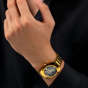 Preview image of Rado Diastar Skeleton 38mm Original Gold Automatic Ladies Watch
