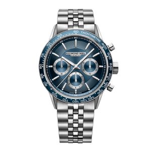 Preview image of Raymond Weil Freelancer 43.5mm Steel Blue Dial Automatic Chronograph Watch