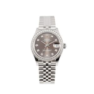 Rolex Lady Datejust 278384RBR Dark Grey Dial Watch